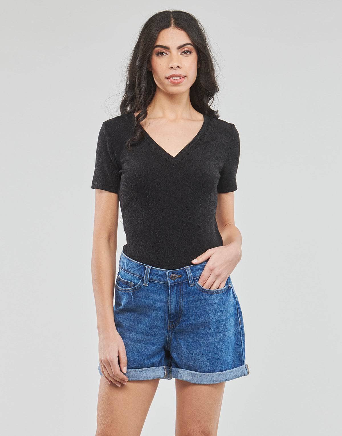 T-shirt Donna Morgan DIWI Nero