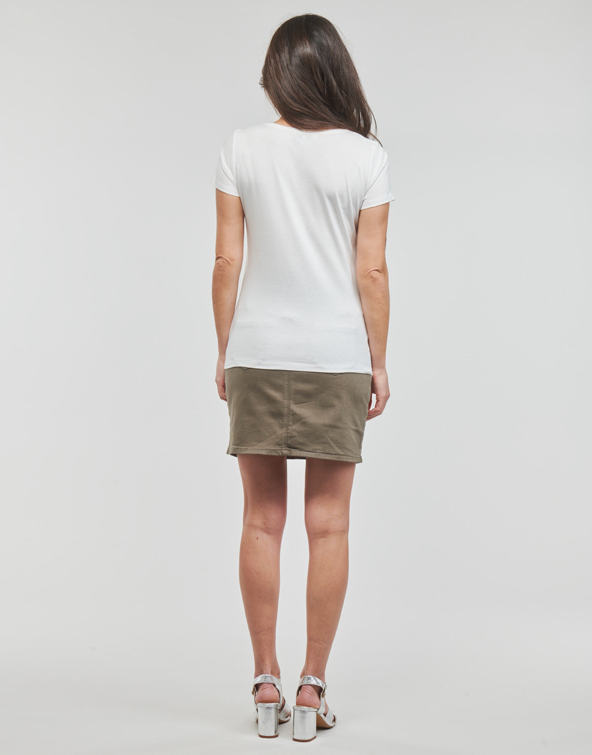 T-shirt Donna Morgan  DWONDER  Bianco