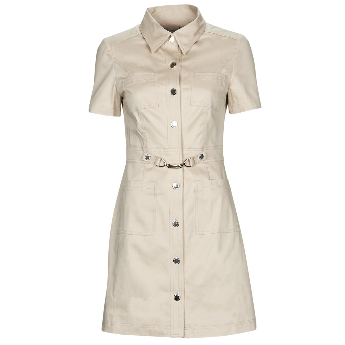 Abito corto Donna Morgan ROSABA Beige