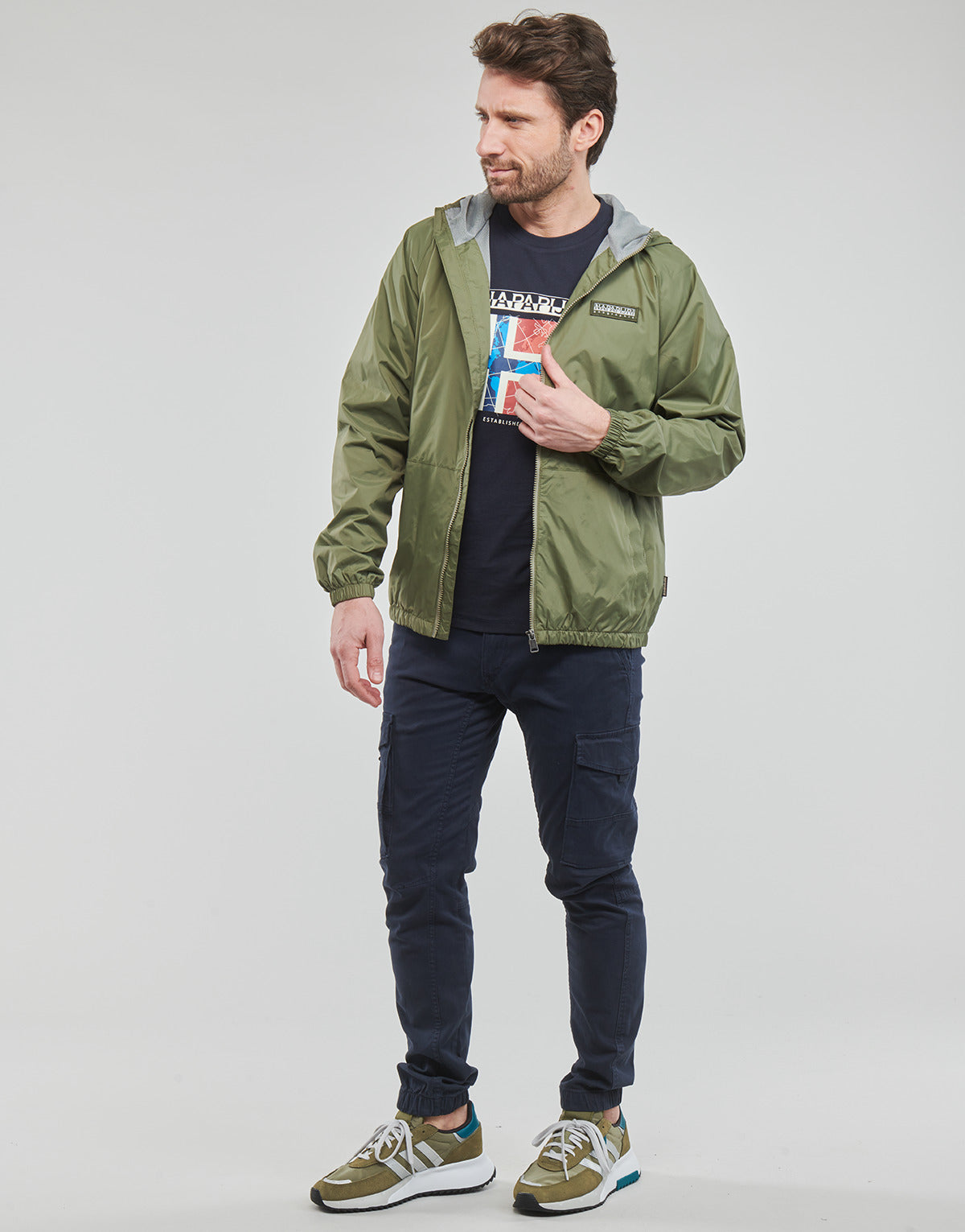 Parka Uomo Napapijri MORGEX Kaki