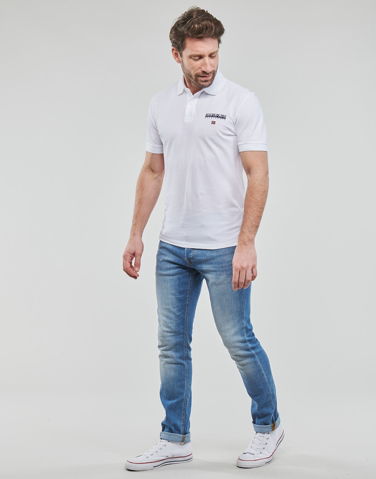 Polo Uomo Napapijri AYAS Bianco