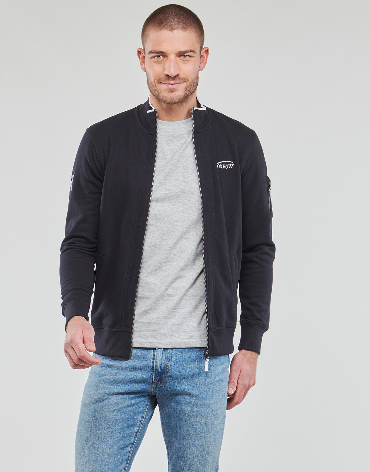 Felpa Uomo Oxbow P0SALTCOATS Marine