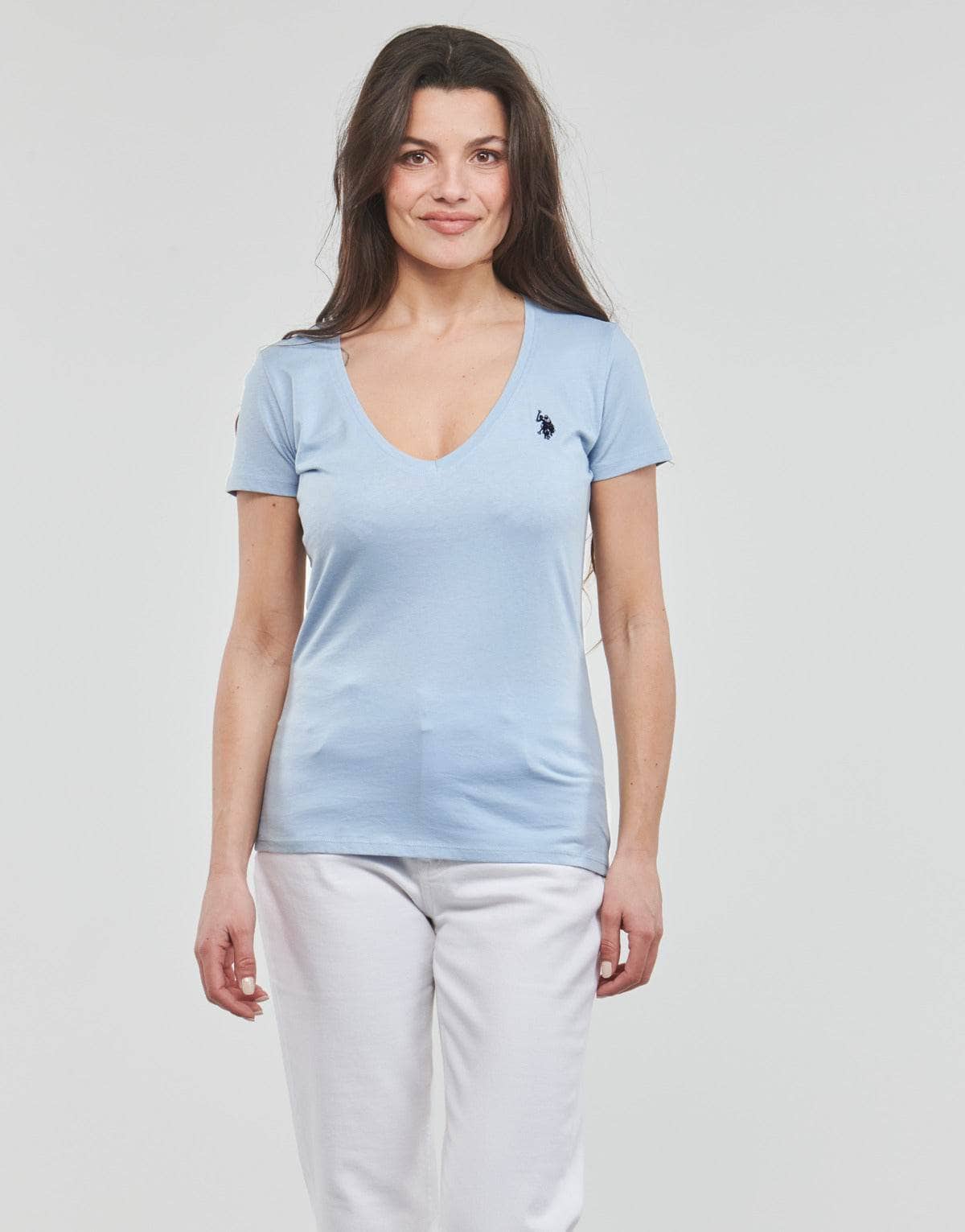 T-shirt Donna U.S Polo Assn. BELL Blu