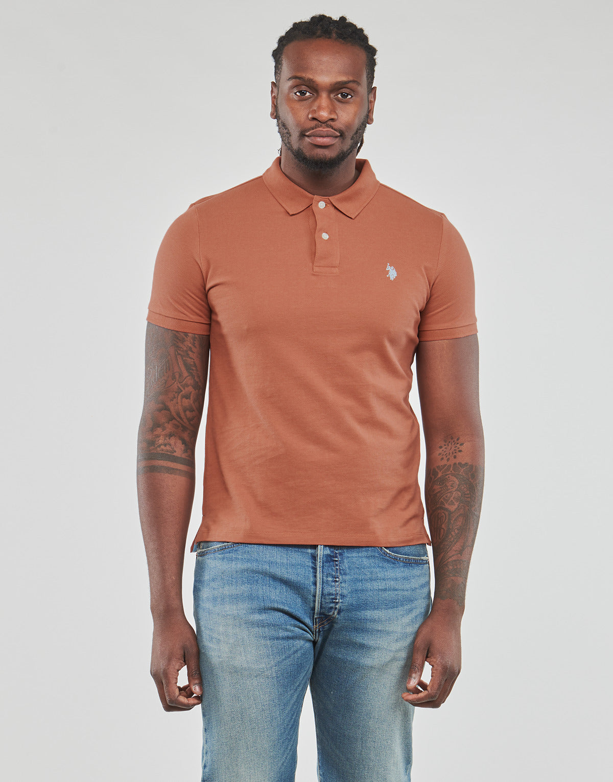 Polo Uomo U.S Polo Assn. KING Marrone