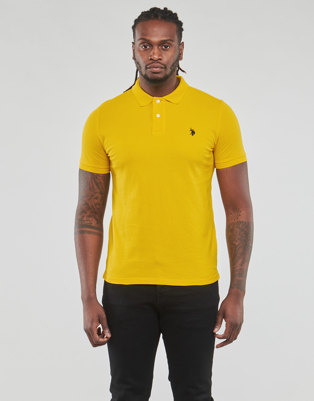 Polo Uomo U.S Polo Assn. KING Giallo