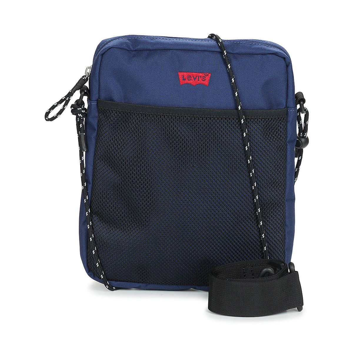 Borsa Shopping Uomo Levis DUAL STRAP NORTH-SOUTH CROSSBODY Nero