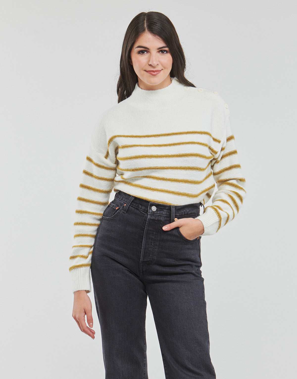 Maglione Donna Betty London MIRANE Bianco