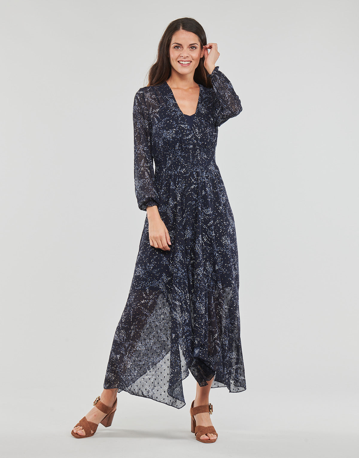 Abito lungo Donna Betty London ESMALDA Blu