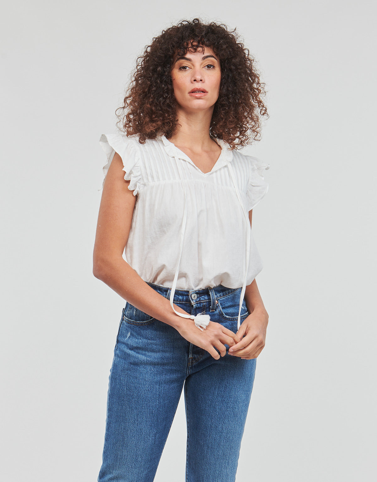 Camicetta Donna Betty London SOLWEN Bianco