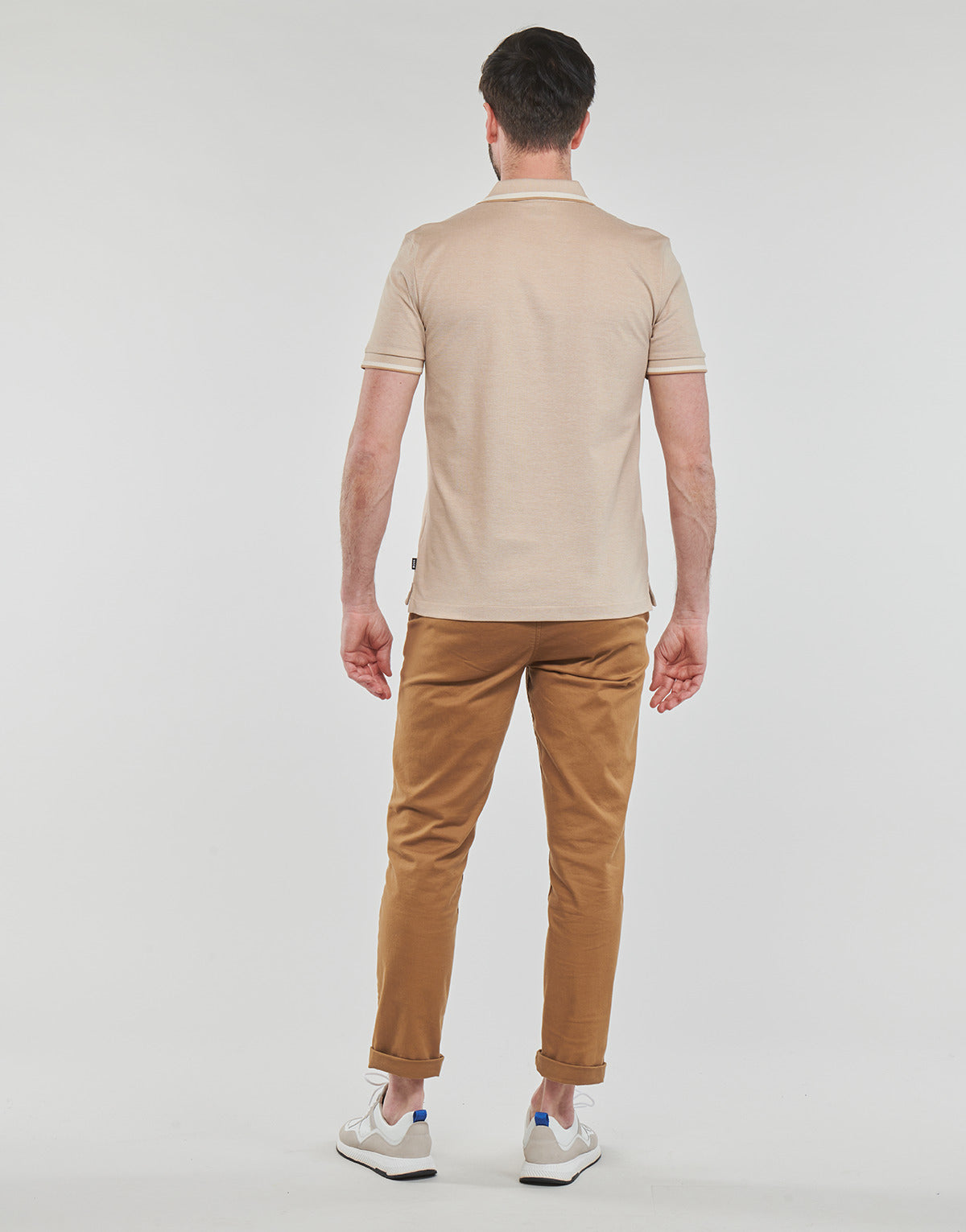 Polo Uomo BOSS Parlay 183 Beige