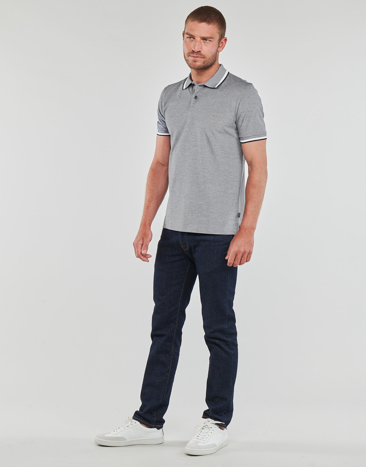 Polo Uomo BOSS Parlay 183 Blu