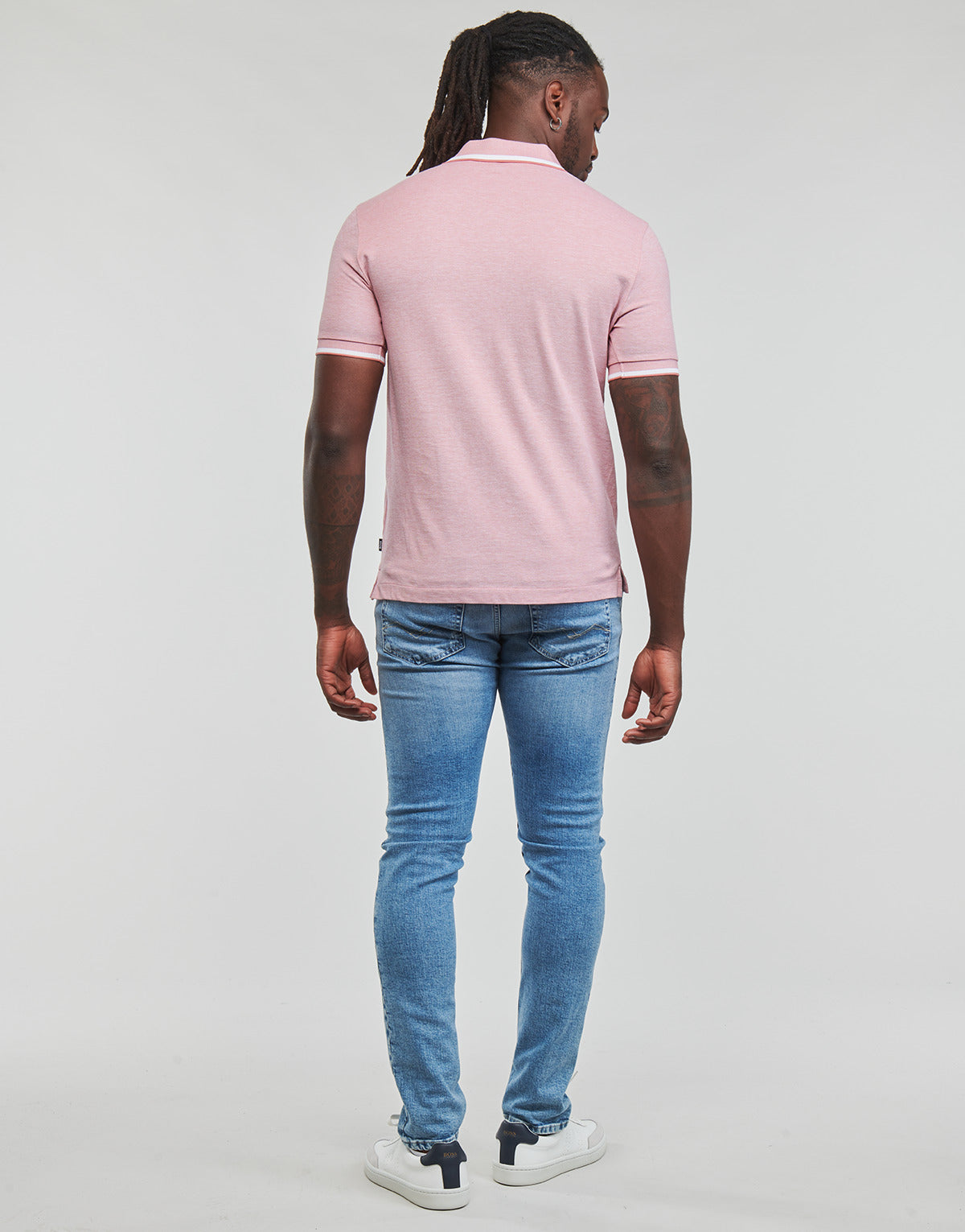 Polo Uomo BOSS Parlay 183 Rosa