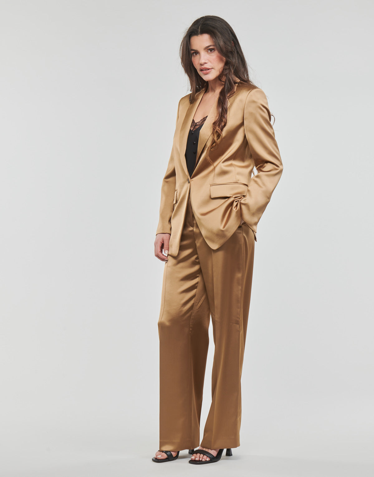 Giacca Donna BOSS Jocalura1 Beige