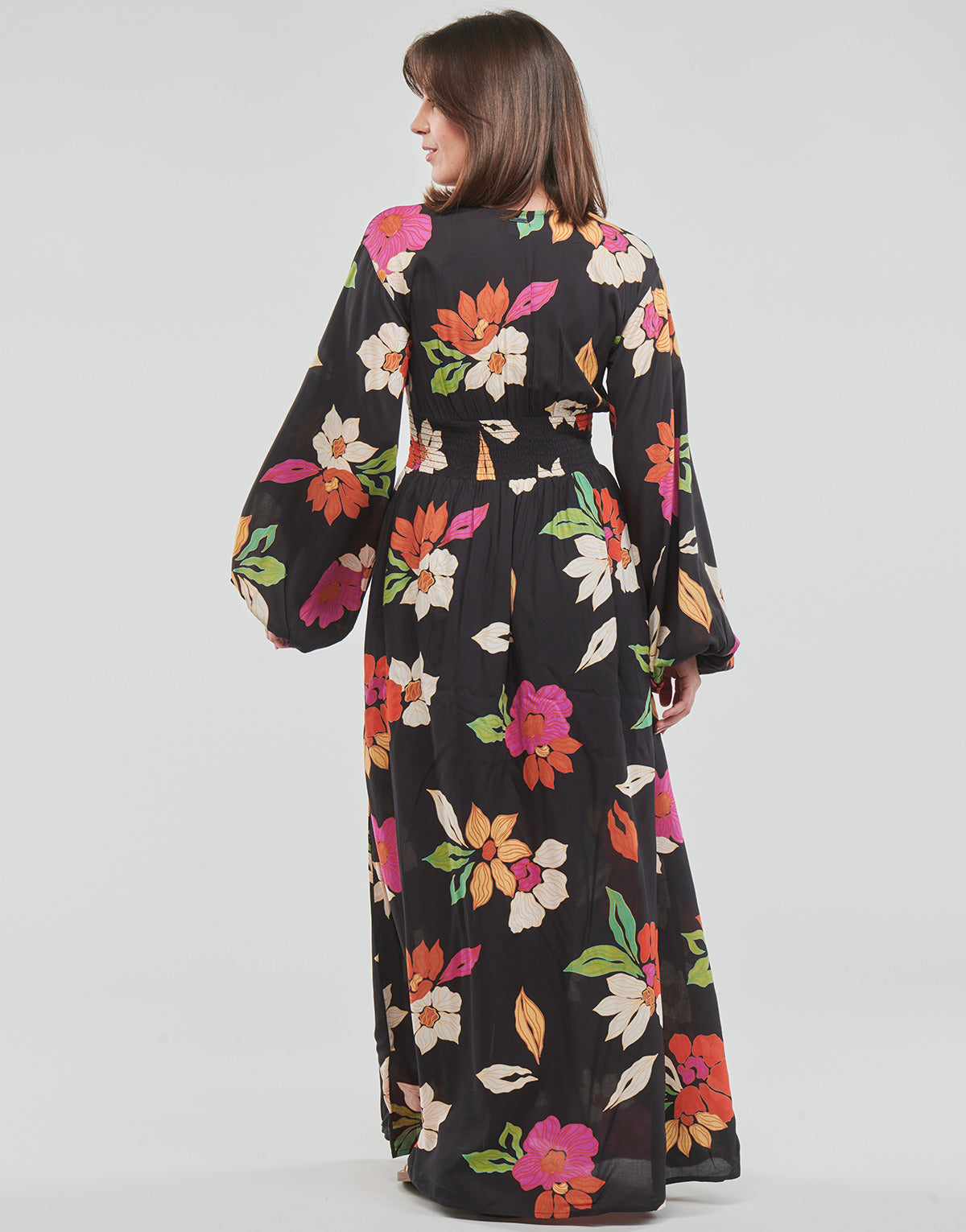 Abito lungo Donna Billabong NIGHT BLOOM Nero