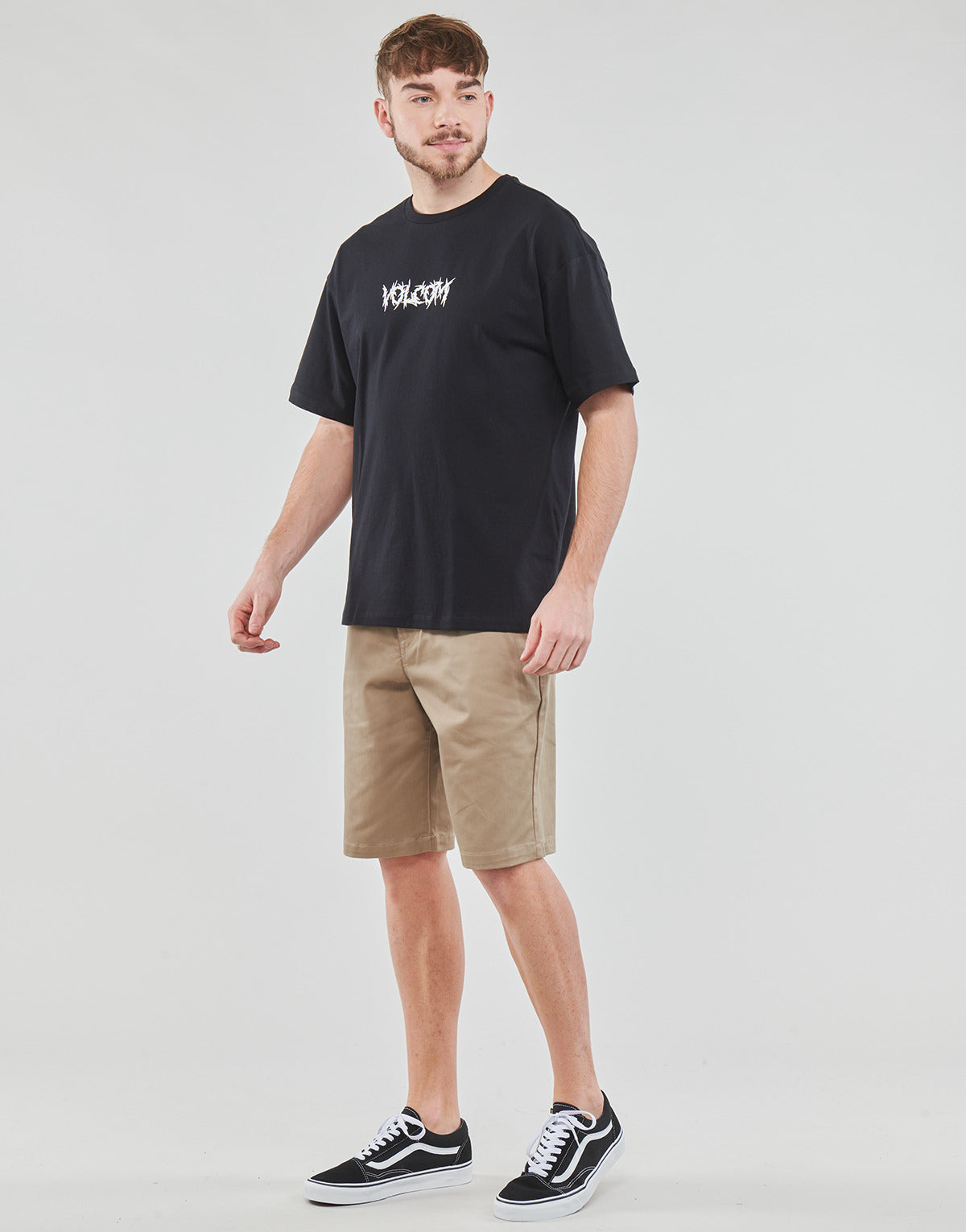 Pantaloni corti Uomo Volcom FRICKIN MDN STRETCH SHORT 21 Beige