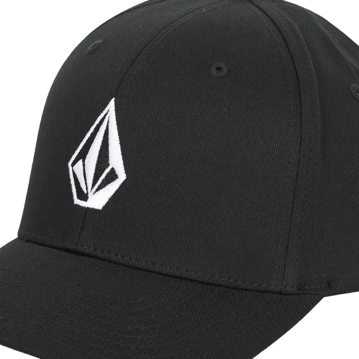 Cappellino Uomo Volcom FULL STONE FLEXFIT HAT Nero