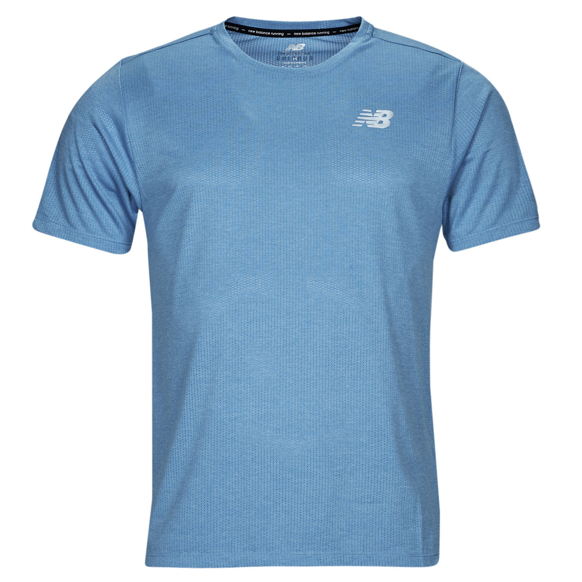 T-shirt Uomo New Balance  Impact Run Short Sleeve  Blu