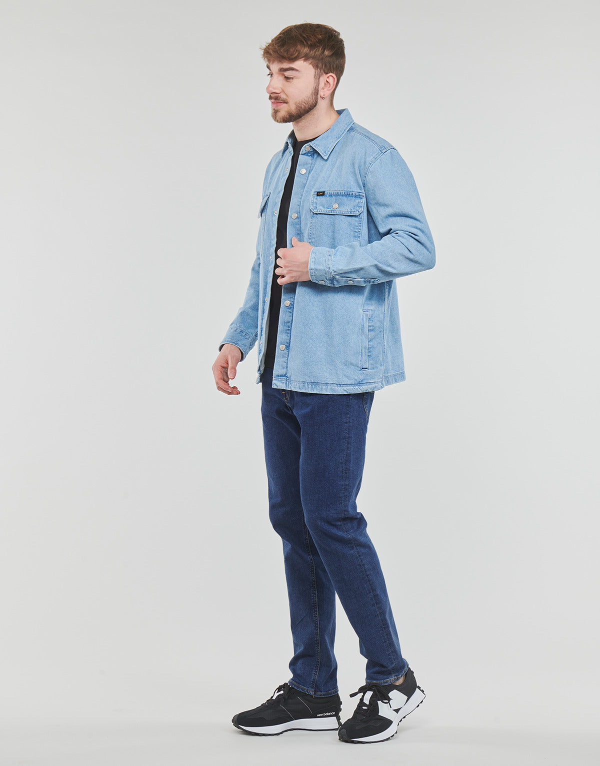 Jeans Uomo Lee Daren Zip Fly Blu