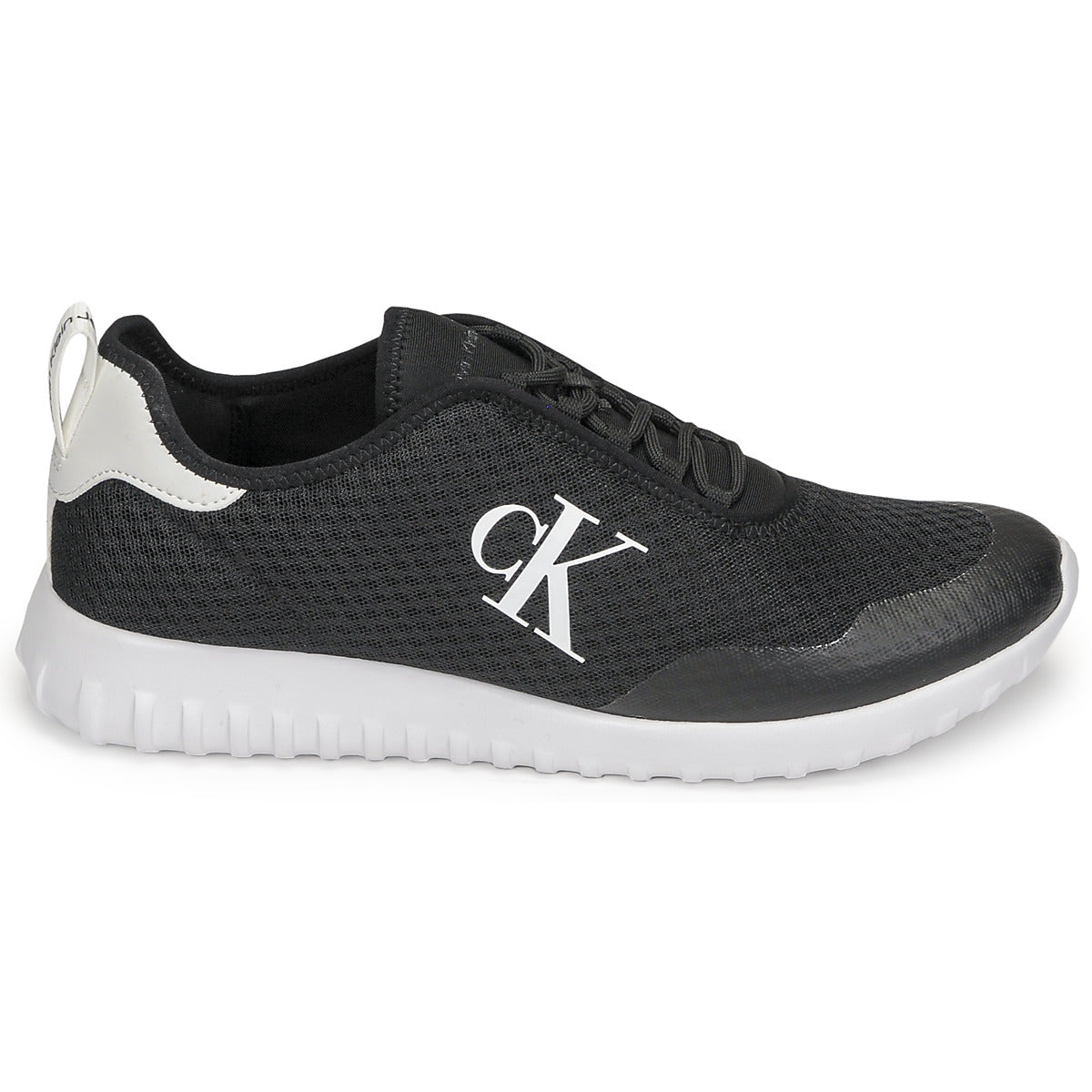 Sneakers Uomo Calvin Klein Jeans SPORTY RUNNER EVA SLIPON MESH Nero