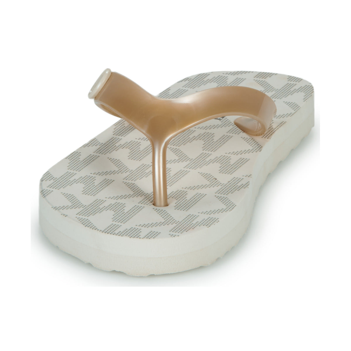 Infradito bambini ragazza MICHAEL Michael Kors ENDINE STRIPE Beige