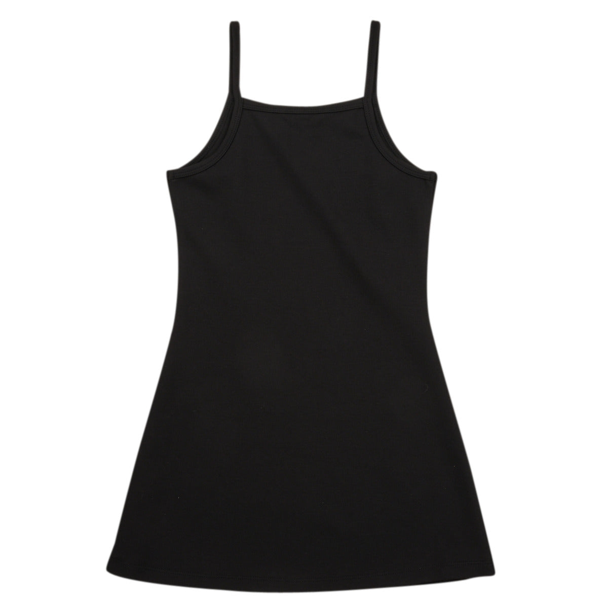 Abito corto ragazza Calvin Klein Jeans STACK LOGO PUNTO STRAP Nero