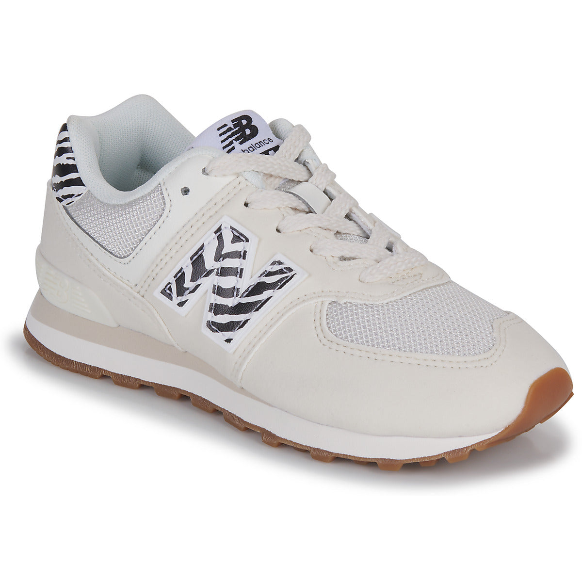 Scarpe bambini ragazza New Balance 574 Beige