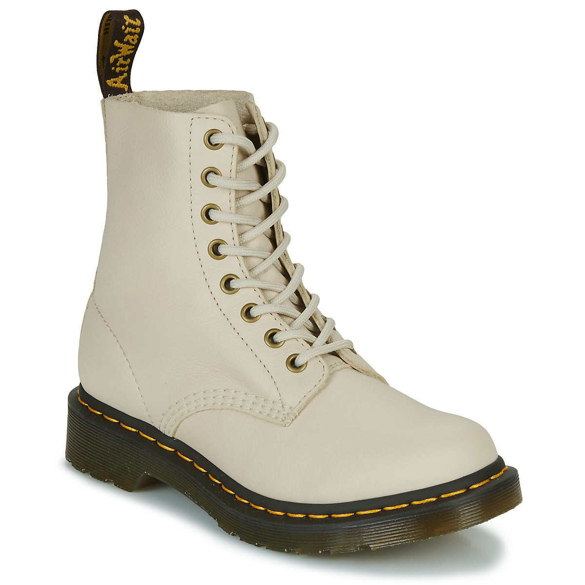 Stivaletti Donna Dr. Martens  1460 PARCHMENT BEIGE VIRGINIA  Beige