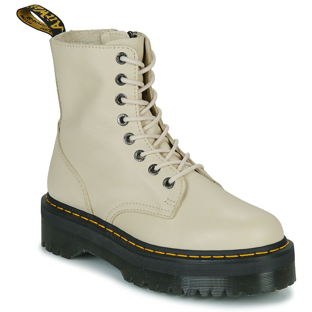 Stivaletti Donna Dr. Martens  JADON III PARCHMENT BEIGE PISA  Beige