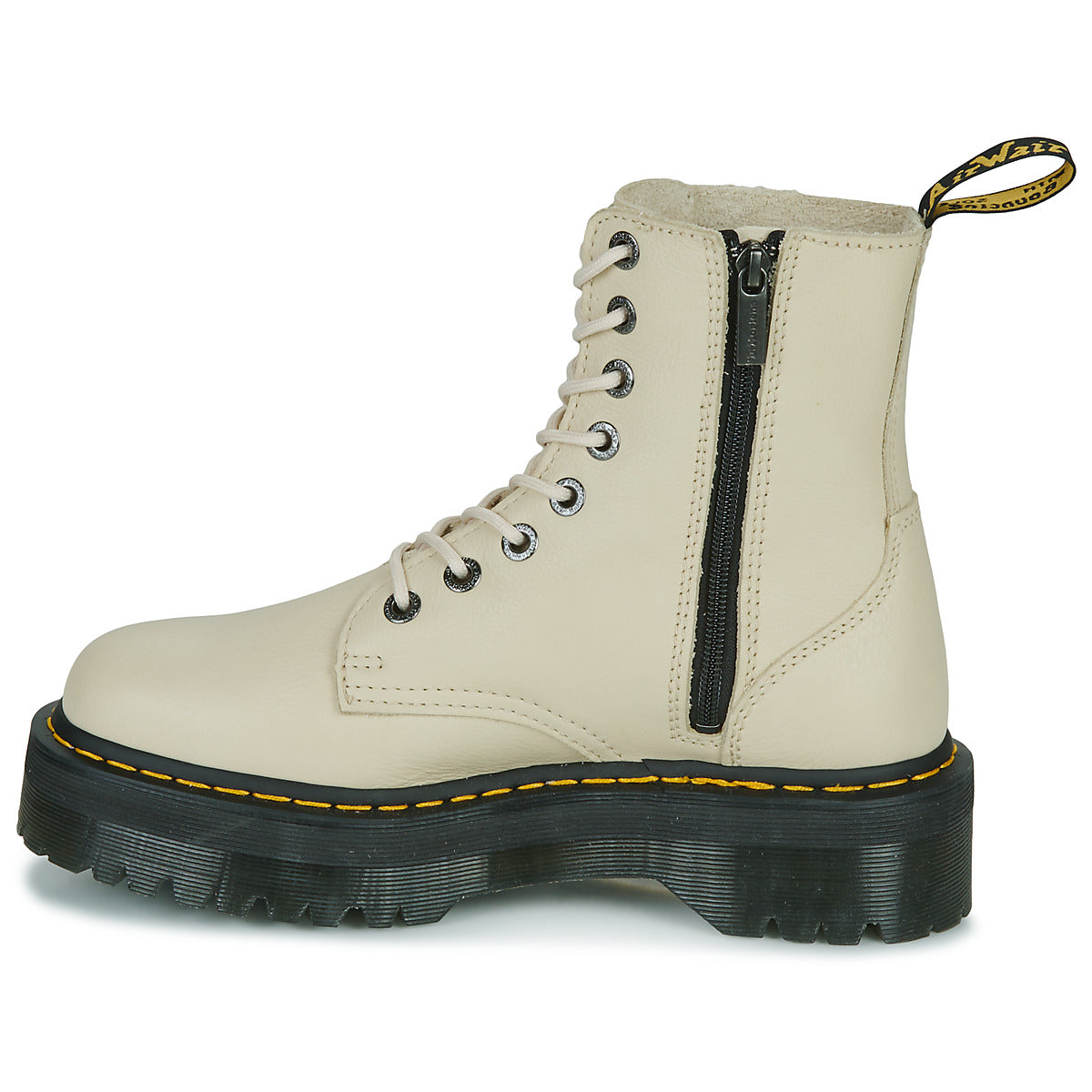 Stivaletti Donna Dr. Martens  JADON III PARCHMENT BEIGE PISA  Beige