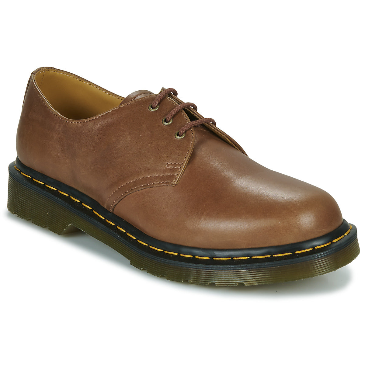 Scarpe Uomo Dr. Martens  1461 SADDLE TAN CARRARA  Marrone