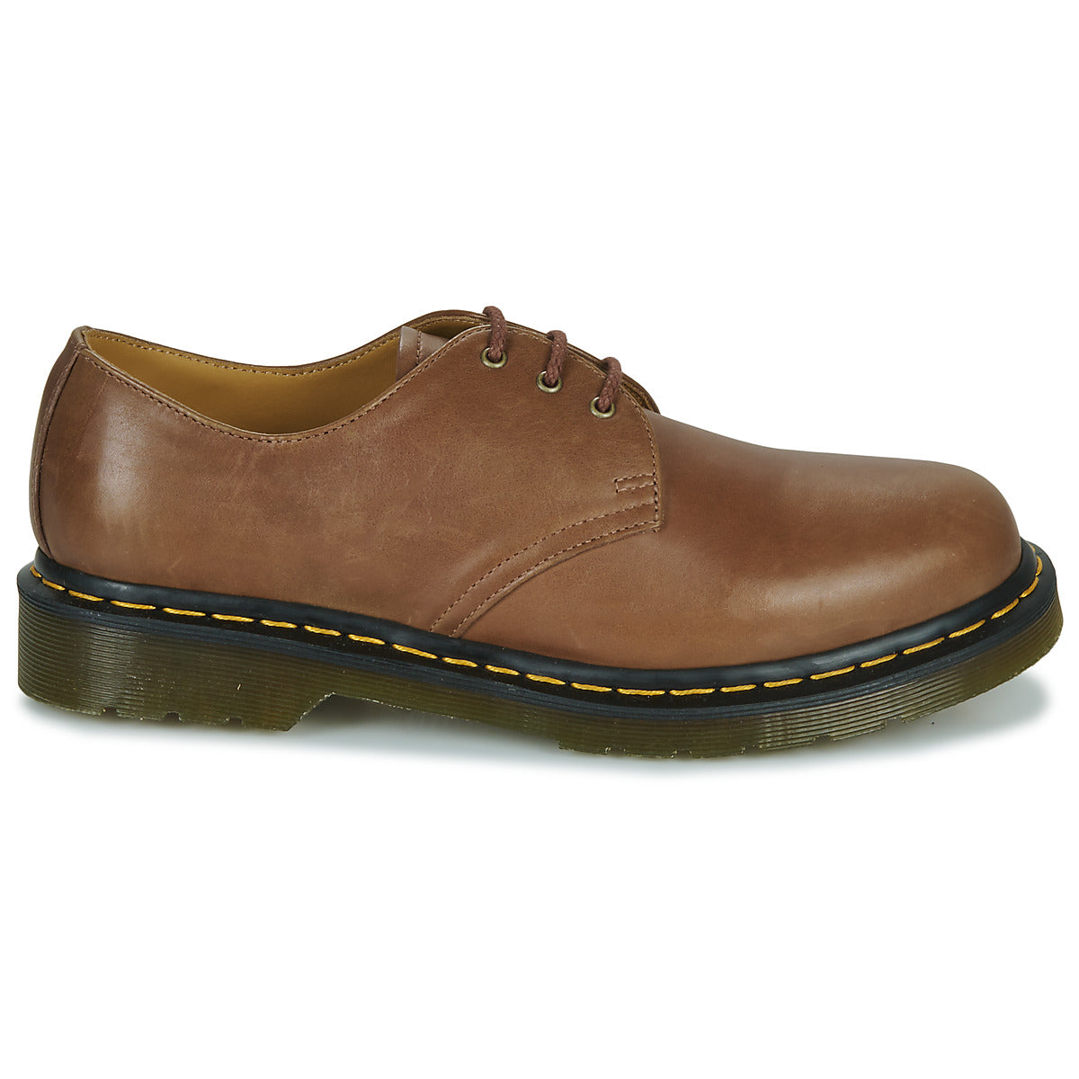 Scarpe Uomo Dr. Martens  1461 SADDLE TAN CARRARA  Marrone