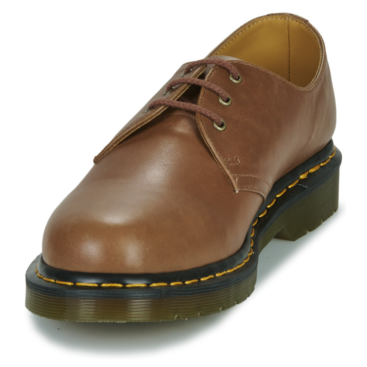 Scarpe Uomo Dr. Martens  1461 SADDLE TAN CARRARA  Marrone