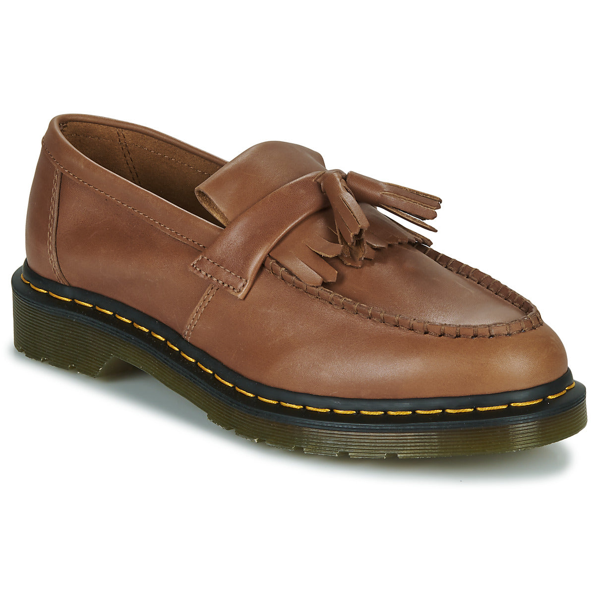 Scarpe Uomo Dr. Martens  ADRIAN SADDLE TAN CARRARA  Marrone