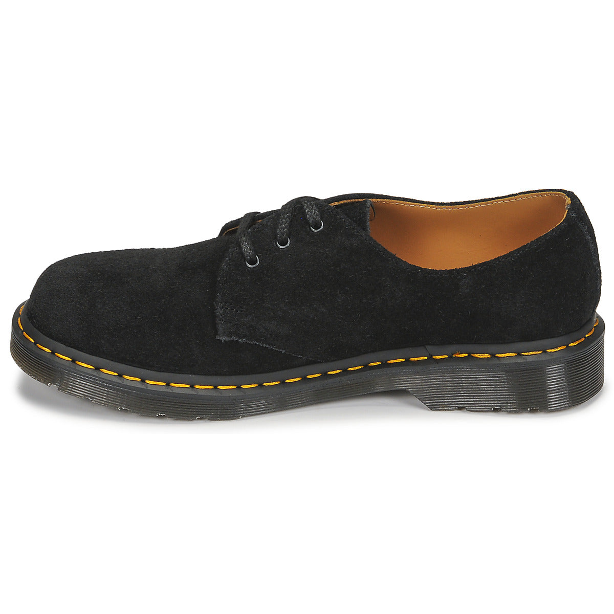 Scarpe Uomo Dr. Martens  1461 BLACK SUEDE  Nero