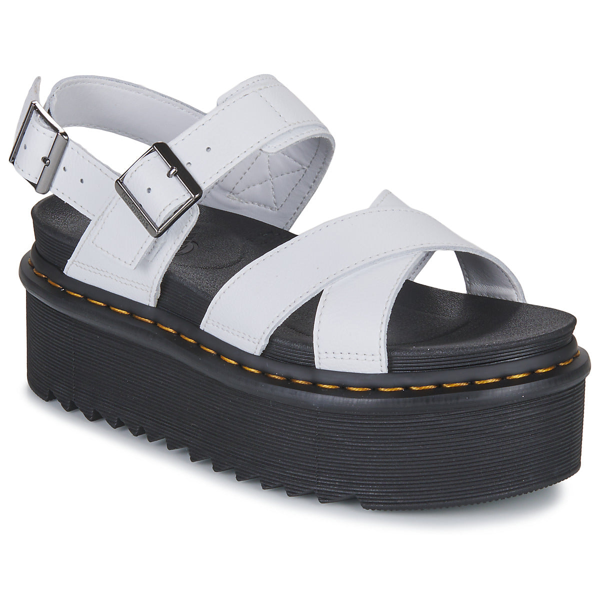 Sandali Donna Dr. Martens  VOSS II WHITE ATHENA  Bianco