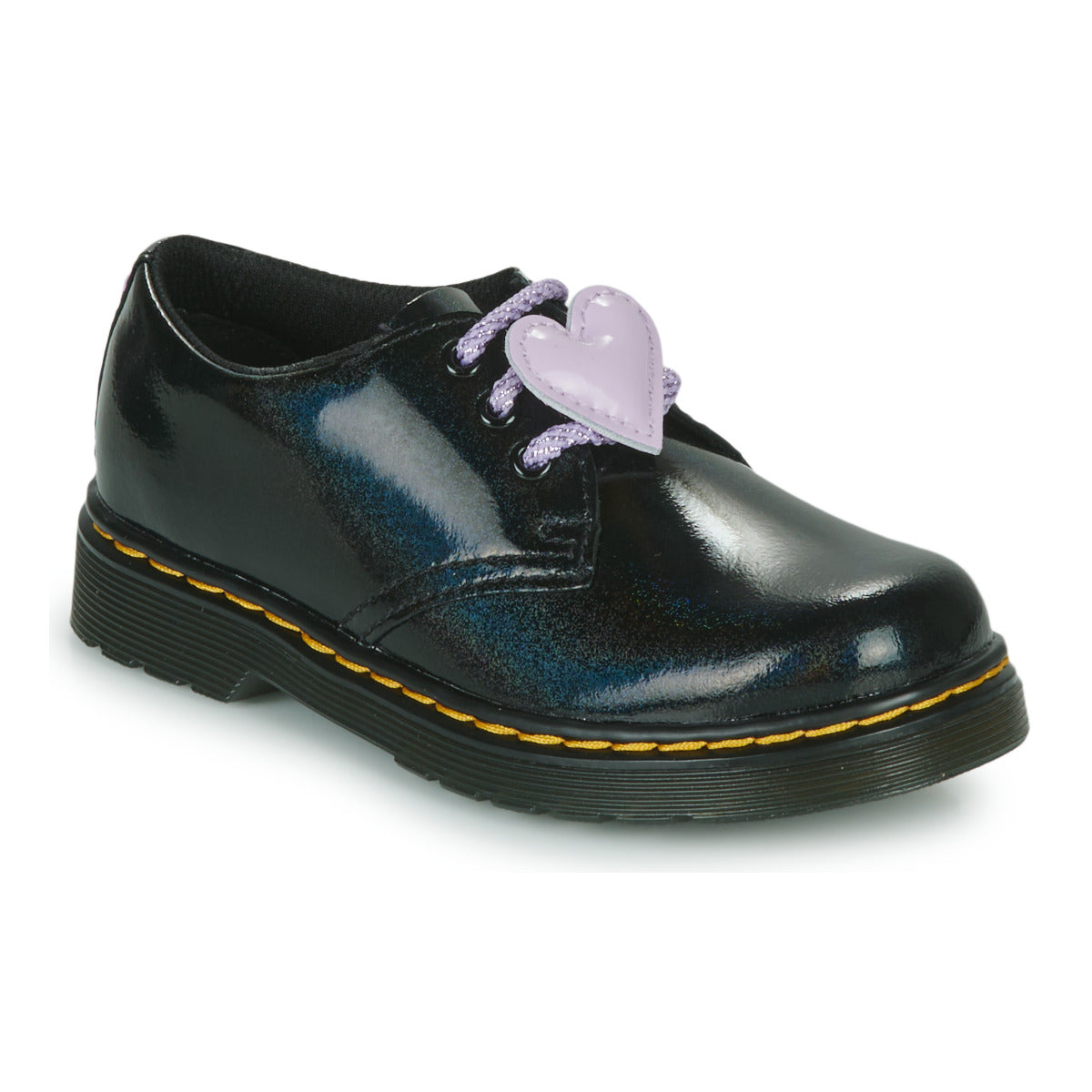 Scarpe bambini ragazza Dr. Martens 1461 J Nero