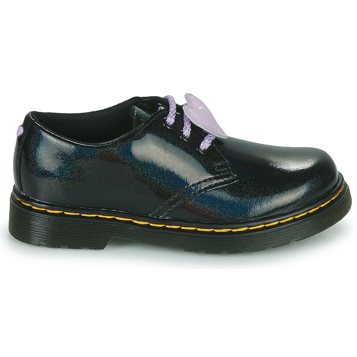 Scarpe bambini ragazza Dr. Martens 1461 J Nero