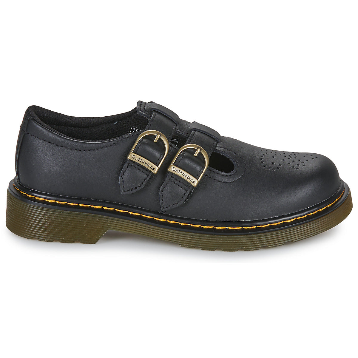 Scarpe bambini ragazza Dr. Martens 8065 J Nero
