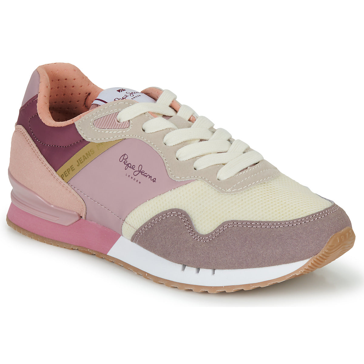 Sneakers basse Donna Pepe jeans LONDON W MAD Beige