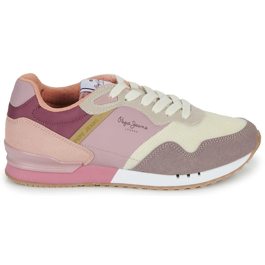 Sneakers basse Donna Pepe jeans LONDON W MAD Beige