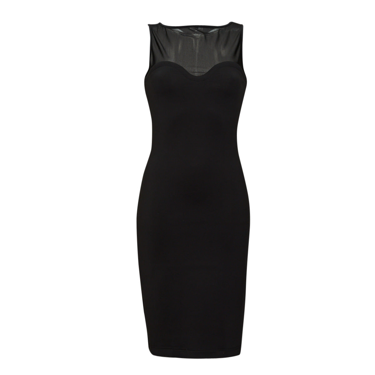 Abito lungo Donna Guess AMANDA DRESS Nero