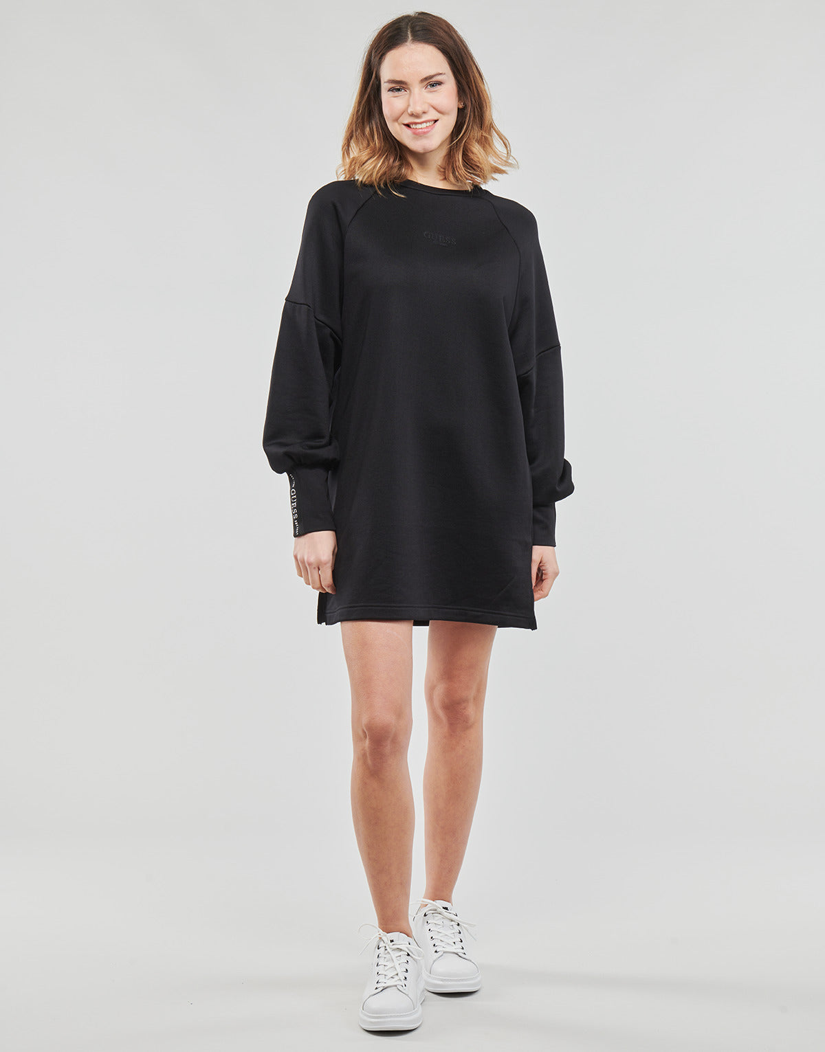 Abito corto Donna Guess CARMINA DRESS Nero