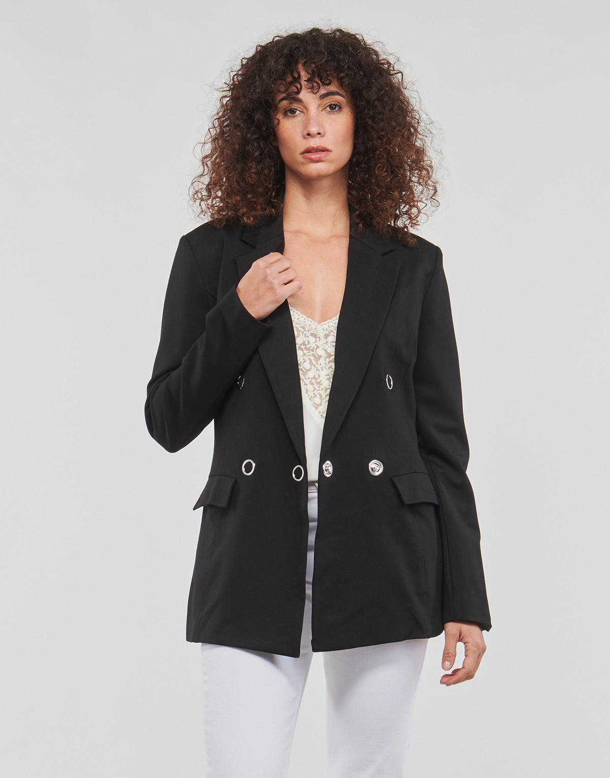 Giacca Donna Guess DAFNE BLAZER Nero
