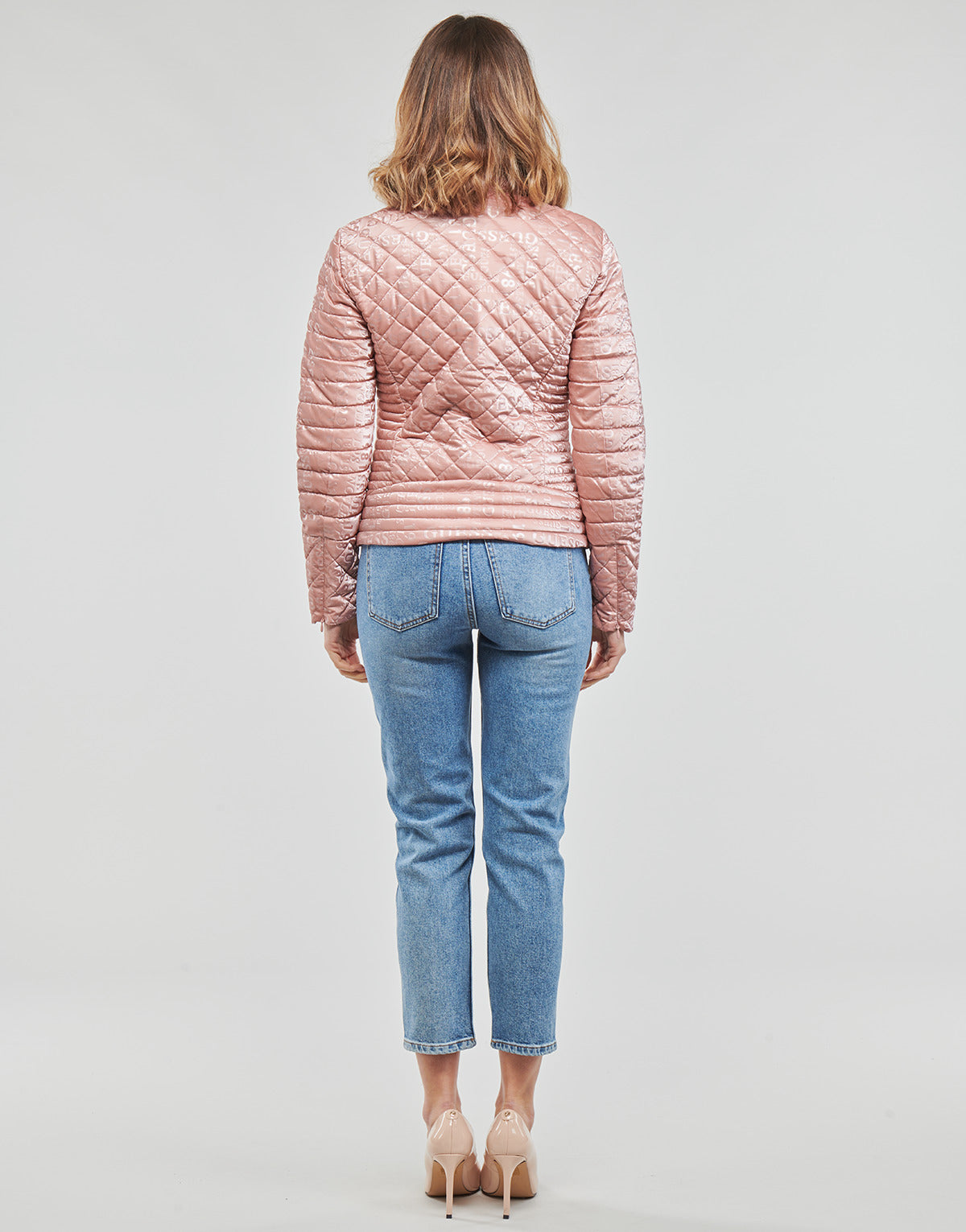 Piumino Donna Guess NEW VONA JACKET Rosa