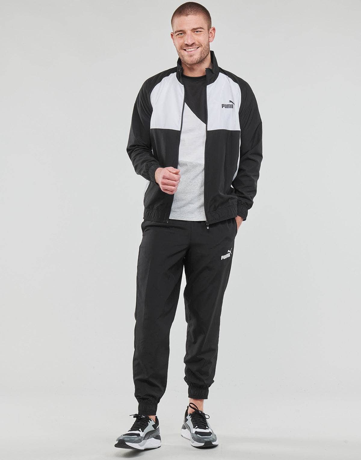 Tuta Uomo Puma WOVEN TRACKSUIT Nero