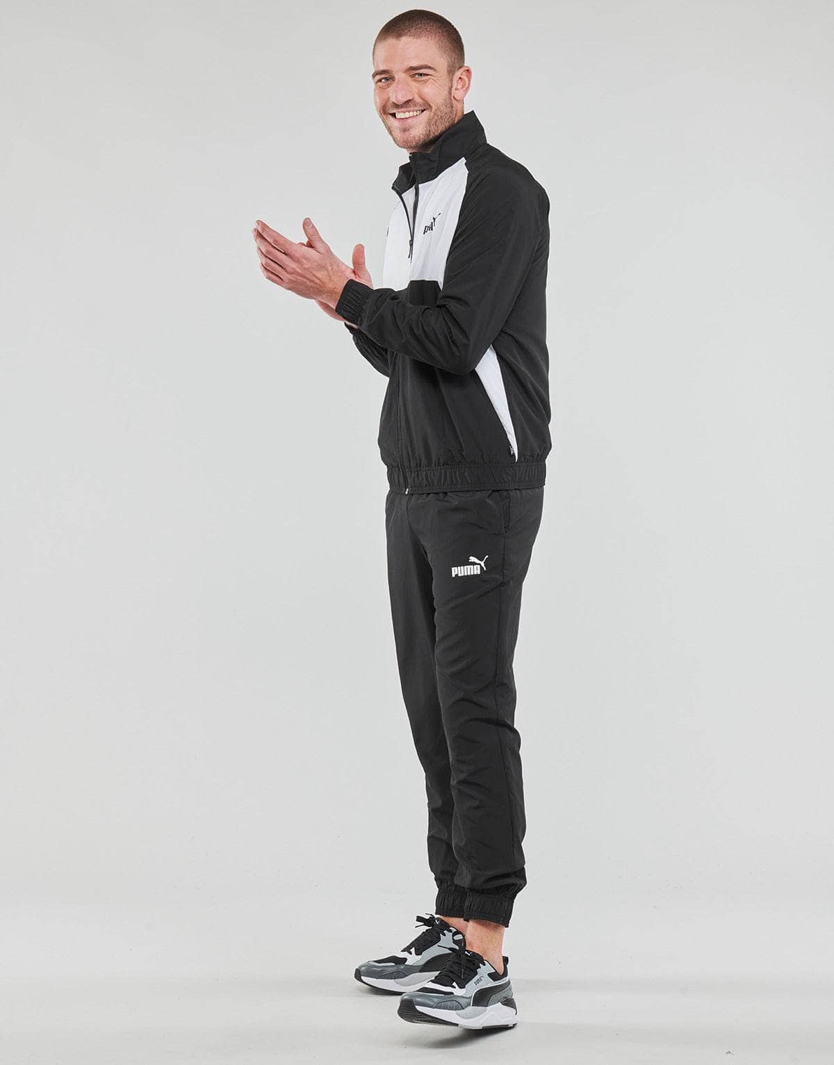 Tuta Uomo Puma WOVEN TRACKSUIT Nero
