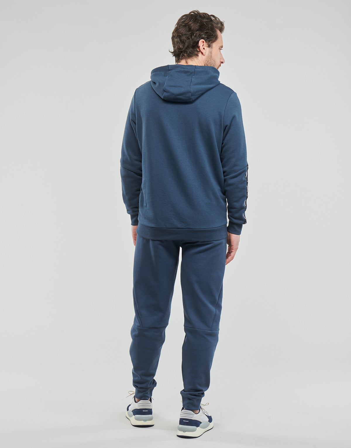 Felpa Uomo Puma ESS + TAPE HOODIE Marine