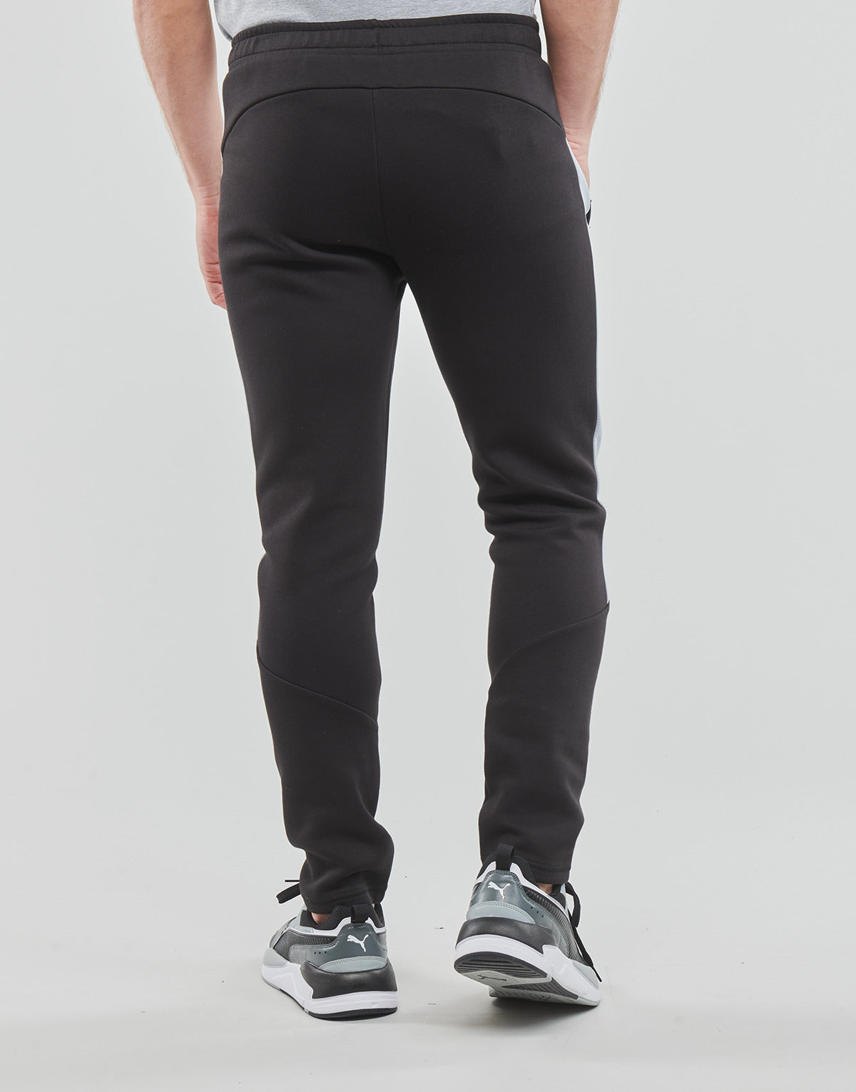 Pantaloni Sportivi Uomo Puma EVOSTRIPE PANTS Nero