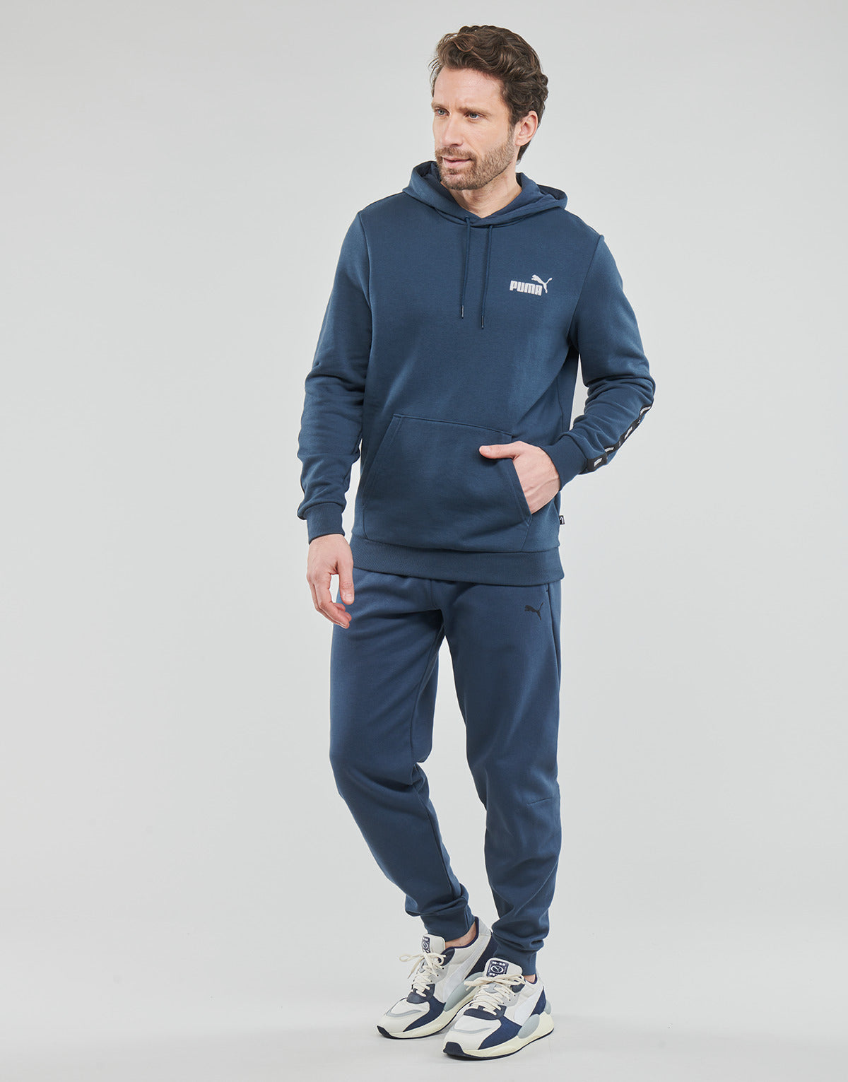 Pantaloni Sportivi Uomo Puma RAD/CAL PANTS DK Marine