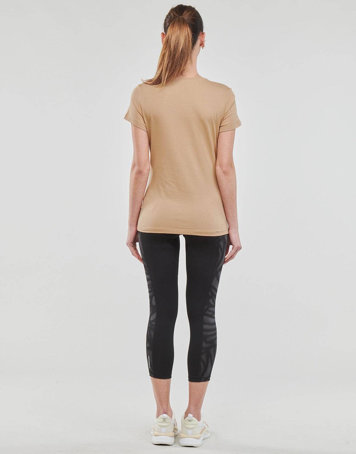 T-shirt Donna Puma ESS EMBROIDERY Beige